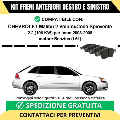 Pastiglie freno anteriori - anteriori, per
