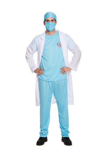 Costume uomo adulto medico - da,