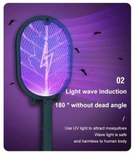 Electric Mosquito Swatter Mosquito Killer USB Rechargeable Angle Adjustable