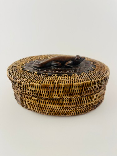 Portagioie vintage rattan - portagioie, in