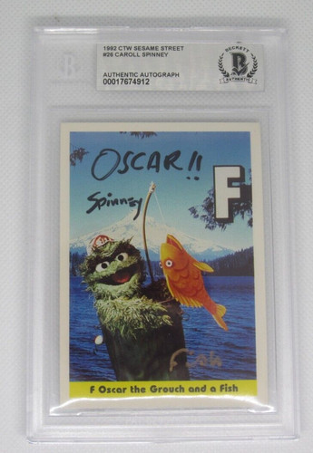 Caroll spinney sesame - spinney,