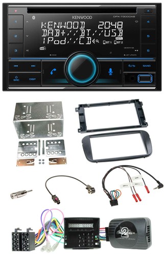 Kenwood 2din dab usb - cd,