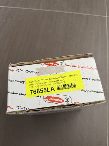 Scheda caldaia radiant - radiant, rmas