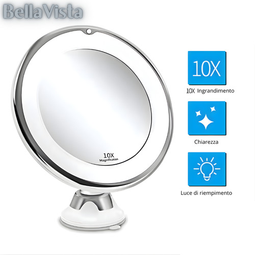 Specchio per trucco luce - specchio, led