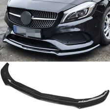 Lama anteriore Lama spoiler per Mercedes W176 AMG LINE A45 SOLO NERO