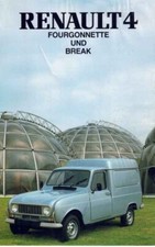 Catalogue brochure  Renault 4