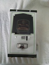 VINTAGE 1935 VALZER MODERNO PENNY COIN OP VENDITORE DISTRIBUTORE AUTOMATICO DI ARACHIDI 