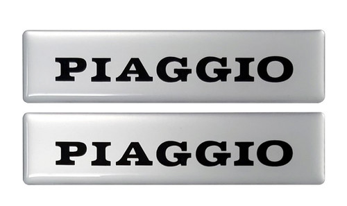 Adesivo scritte piaggio - adesivo, 3d