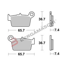 PASTIGLIE FRENO BREMBO
