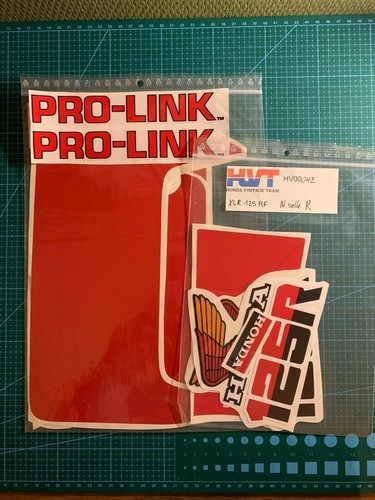 Honda xlr 125 noir stickers - honda,