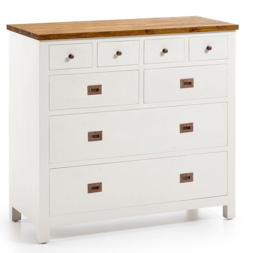 Cassettiera shabby chic - cassettiera,