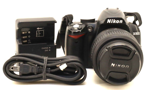 Nikon d3000 18 - mp, 18-55