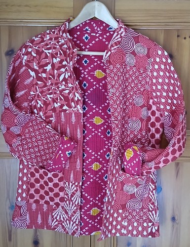 Giacca kantha rossa - kantha, taglia
