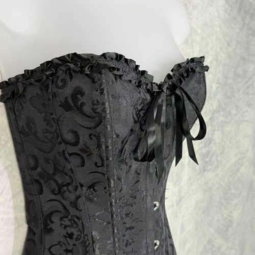 Corsetto vrpo nero broccato - vrpo,