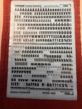 Letraset 3 lettere istantanee