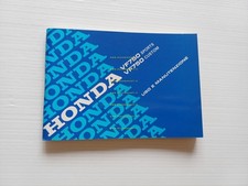 Honda VF 750 S -Custom 1982 manuale uso manutenzione libretto originale ITALIANO