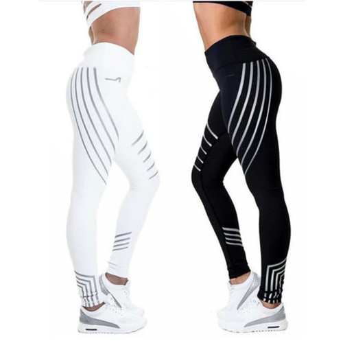 Laser digital print yoga pants - digital,