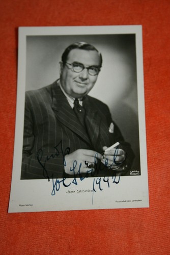 Joe stöckel cartolina ross - joe,