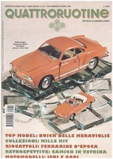 QUATTRORUOTINE - RIVISTA AUTOMODELLI N° 211 SETTEMBRE OTTOBRE 1998