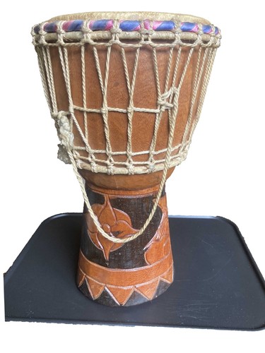 Tamburo djembe altezza 40cm - tamburo,