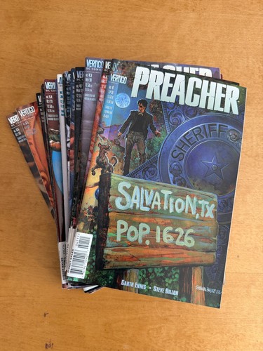 Preacher set dc vertigo - preacher,