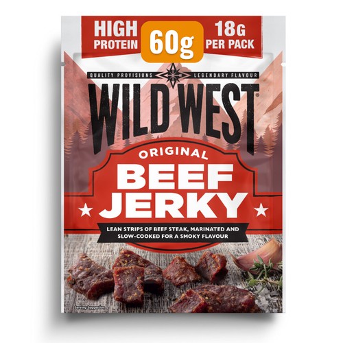 Wild west beef jerky originale - wild,
