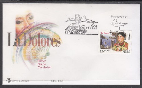 Spagna centenario buste 1º - buste,