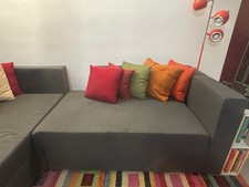 divano letto Ikea contenitorebosti con chaise longue. BYGGET