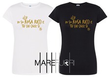 T-shirt ROSA RICCI MARE FUORI