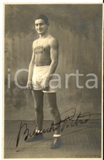 1925 ca MILANO PUGILATO Pietro BIANCHI - Sport Club VOLTA - Foto con AUTOGRAFO