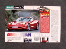[GCG] AN80 - Clipping-Ritaglio -1997- CHEVROLET CORVETTE C5 . LA PROVA