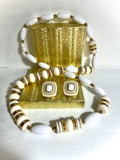 Trifari Collana Perline Smalto