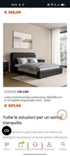 Letto matrimoniale contenitore - matrimoniale,
