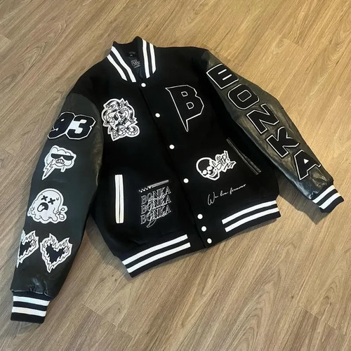 Giacca varsity pelle - varsity,