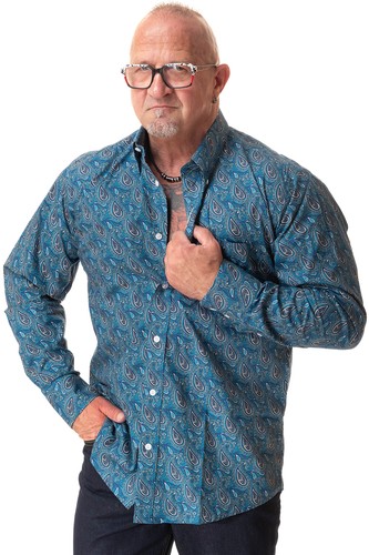 Relco camicia uomo paisley