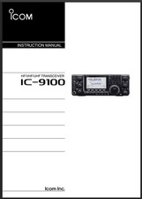 Icom 9100 manuale - icom, ic-9100
