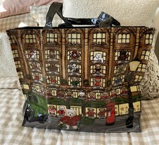 Rara borsa shopper Harrods pvc nuova senza etichette edizione 30° anniversario orsi 2015 