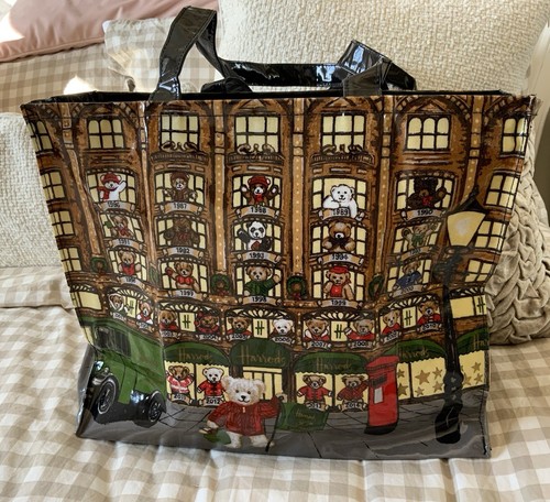 Rara borsa shopper harrods pvc - borsa,