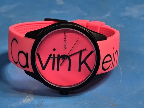 Calvin klein watch pink - calvin,