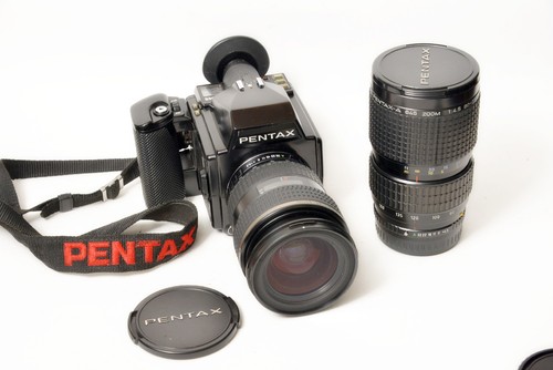 Pentax 645 kit con zoom - kit,
