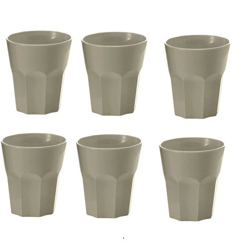 Set bicchieri in plastica - set, 6