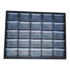 Armadietto portaoggetti con cassetti, organizer per cassetta degli attrezzi,