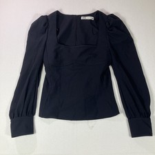 Top Zara Voluminoso Maniche a