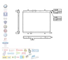 Radiatore acqua raffreddamento - acqua,