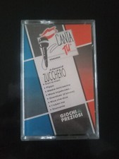 Audio Cassetta Canta Tu Zucchero Musicassetta Originale Vintage Giochi Preziosi