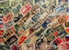  lotto di 100 francobolli