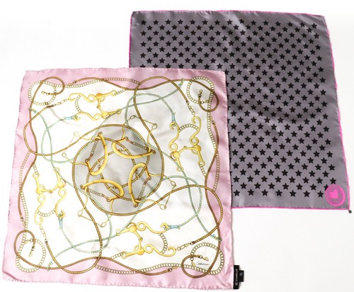 Due sciarpe seta fazzoletto - di,