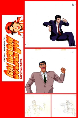 Golden boy cel dougas mr - boy, (2)