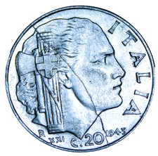 Italy 20 Centesimi, 1942~MAJOR