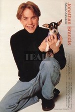 JONATHAN BRANDIS Cucciolo/SANDRA BULLOCK 1995 JPN Ritaglio Foto 8x11,6 #qf/z